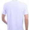 CLUB JU Trendy Ronde Hals Heren T-Shirt met Tupac Print – Wit