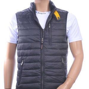 MEN'S-WEAR, Trendy, slim-fit, Gewatteerde, Heren, Parajumpers, Bodywarmer, Zwart