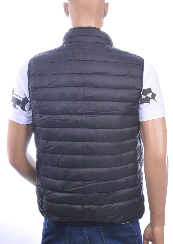 MEN'S-WEAR, Trendy, slim-fit, Gewatteerde, Heren, Parajumpers, Bodywarmer, Zwart