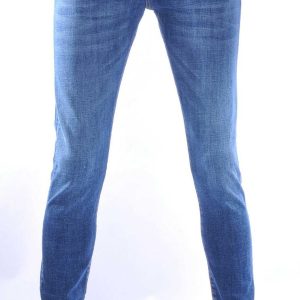 AMSTERDAM PREMIUM Trendy Vintage Wassing Slim Fit Stretch Heren Jeans – Blauw | Moderne, Stoere en Comfortabele Heren Jeans