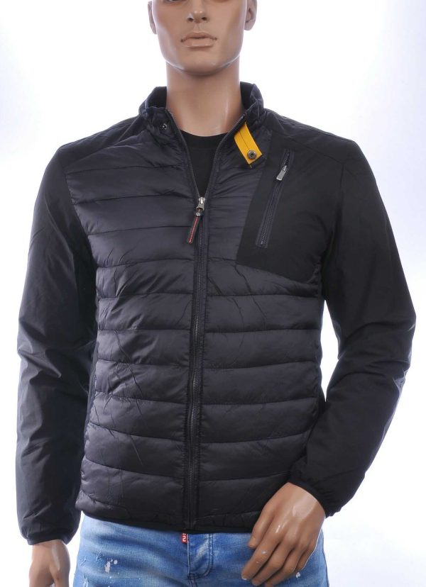 MEN'S WEAR Trendy Heren Zomerjack – Zwart