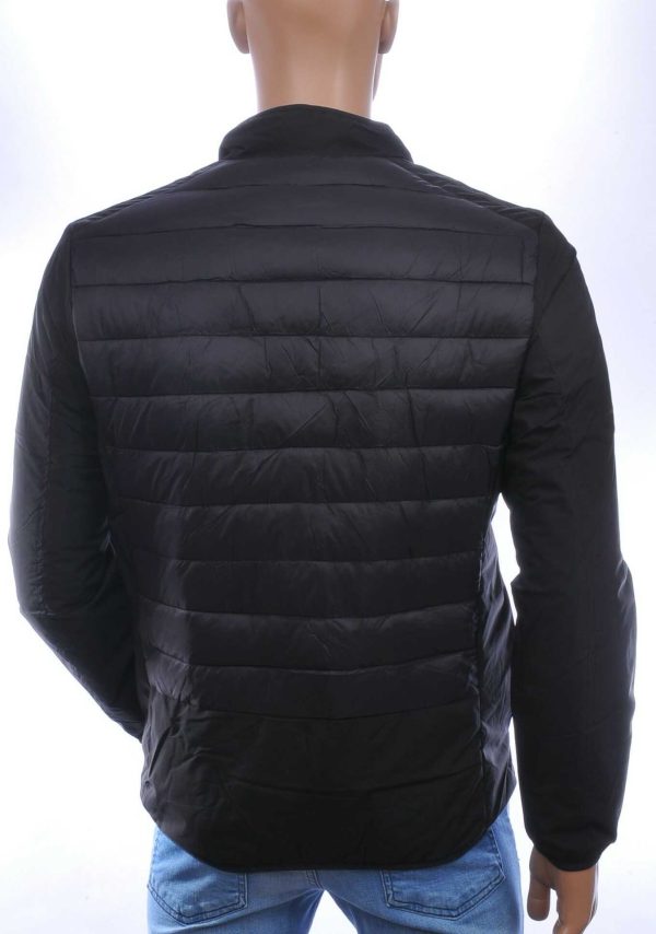 MEN'S WEAR Trendy Heren Zomerjack – Zwart